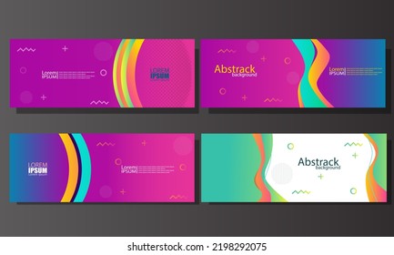 Modern hipster futuristic graphic abstract background color gradient Vector abstract background texture design, bright poster, banner, Vector illustration.
