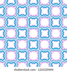 Modern Hipster Geometric Seamless Pattern. Vector Illustration. For Book design, Background. Vector Illustration.