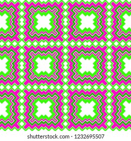Modern Hipster Geometric Seamless Pattern. Vector Illustration. For Book design, Background. Vector Illustration.