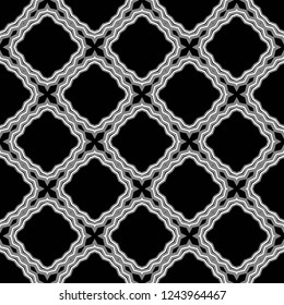 Modern Hipster Geometric Seamless Pattern. Vector Illustration. For Book design, Background. Vector Illustration