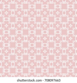 modern hipster geometric seamless pattern. vector illustration. rose color. for design invitation, interior wallpaper, cover card