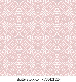 modern hipster geometric seamless pattern. vector illustration. rose color. for design invitation, interior wallpaper, cover card