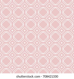 modern hipster geometric seamless pattern. vector illustration. rose color. for design invitation, interior wallpaper, cover card