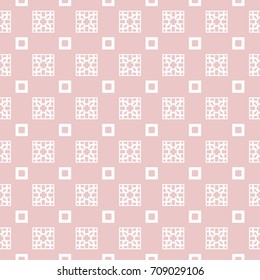 modern hipster geometric seamless pattern. vector illustration. rose color. for design invitation, interior wallpaper, cover card
