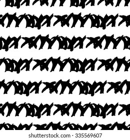 Modern hipster seamless geometric pattern. Abstract hand drawn background. Stylish modern print. Cute background for website, texture, fabric, invitation, save the date cards.