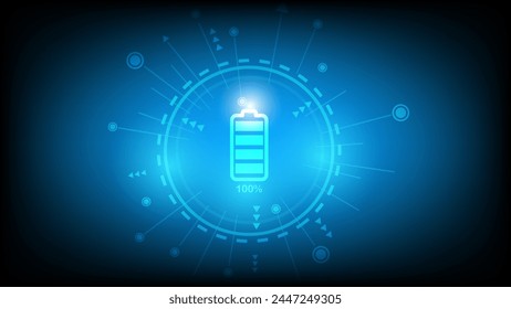 Modern hi-tech, science, futuristic technology concept. Abstract digital high tech city design for banner background. Eco global planet solution. lightning strike impact background.	
