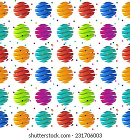 Modern Holiday seamless pattern