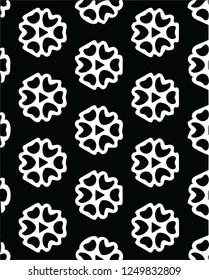 Modern holidays winter snowflakes vector pattern decorative shape design for many creative ideas
