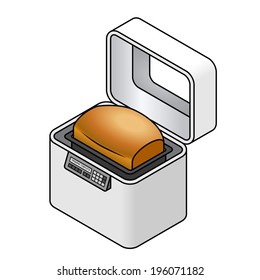 A Modern Home Bread Maker.