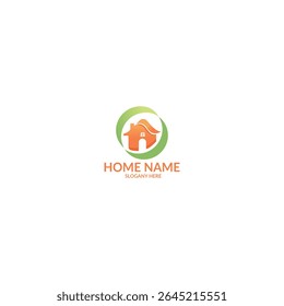 Modern home design logo design vector illustration Vector drawn building icon. Illustration graphic vector of house building logo design