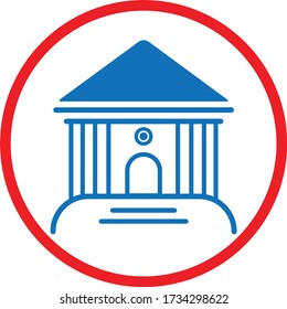 Modern home icon. house icon vector illustration