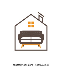 modern home interior logo design