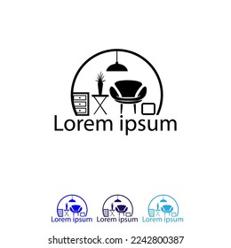 modern home interior logo design