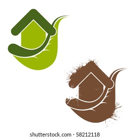 modern home leaf