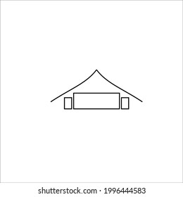 modern home logo design art template