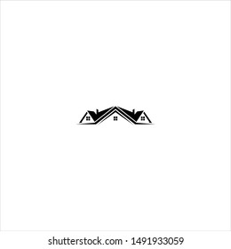 modern home logo design concept