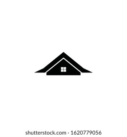 Modern home logo design concept.