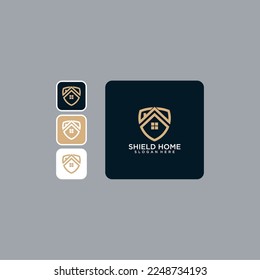 modern home logo design template