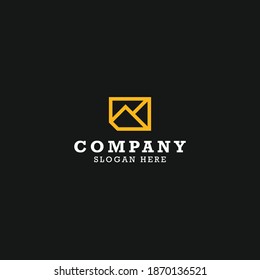 modern home logo design vector and illustration with gold, elegant and simple styles