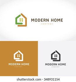 Modern Home Logo Template