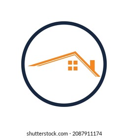 modern home logo vector icon illustration design template