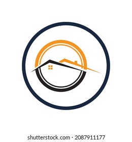 modern home logo vector icon illustration design template