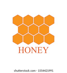 Modern honey icon vector texture illustration design template