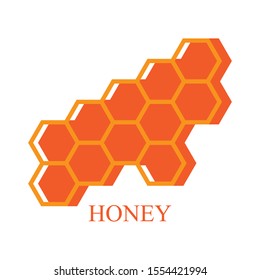 Modern honey icon vector texture illustration design template