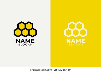 Moderne Honey Logo Vektor Kollektion für süße, natürliche und Biene Markendesign