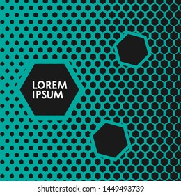 Modern Honeycomb Background HD Vector