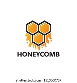 Modern Honeycomb Logo Template Design