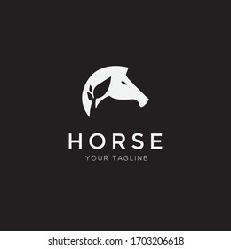 modern horse logo vector illustration