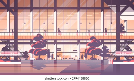 modern hospital building exterior empty no people medical clinic center medicine healthcare concept horizontal vector illustration