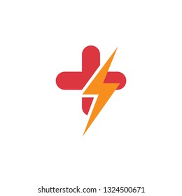 Modern hospital vector icon