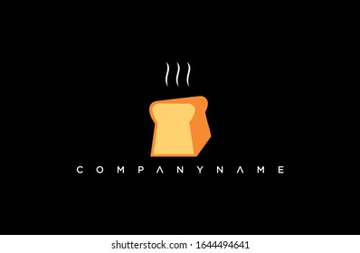 modern hot bakery logo. simple icon, template design