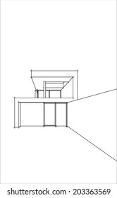 modern house building