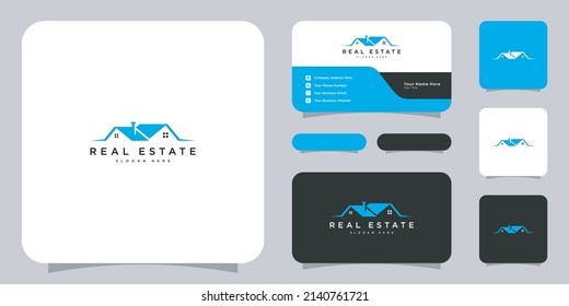 concepto de diseño vectorial de la casa moderna