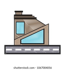 Modern house icon