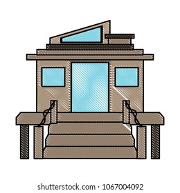 Modern house icon