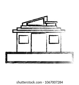 Modern house icon