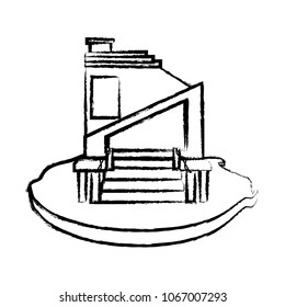 Modern house icon