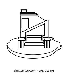 Modern house icon