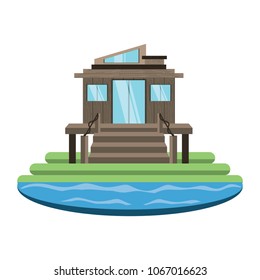 Modern house icon