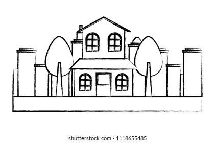 modern house icon