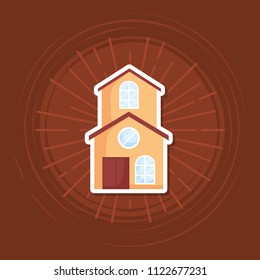 modern house icon