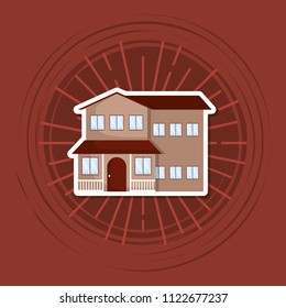 modern house icon