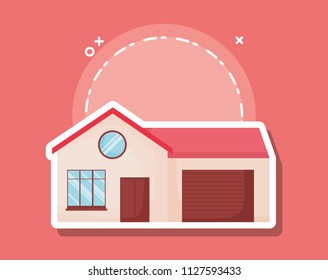 modern house icon