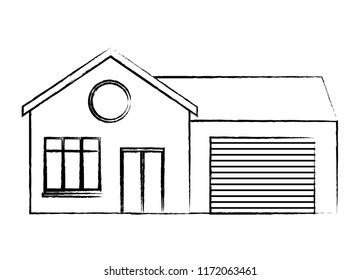 modern house icon