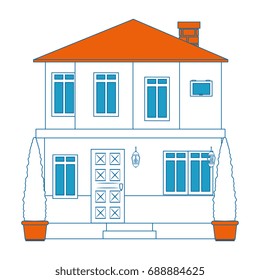 modern house icon