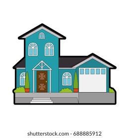 modern house icon